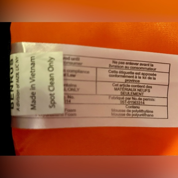 BENRUS 17” Padded Laptop Backpack with Leather Accents - Picture 10 of 13